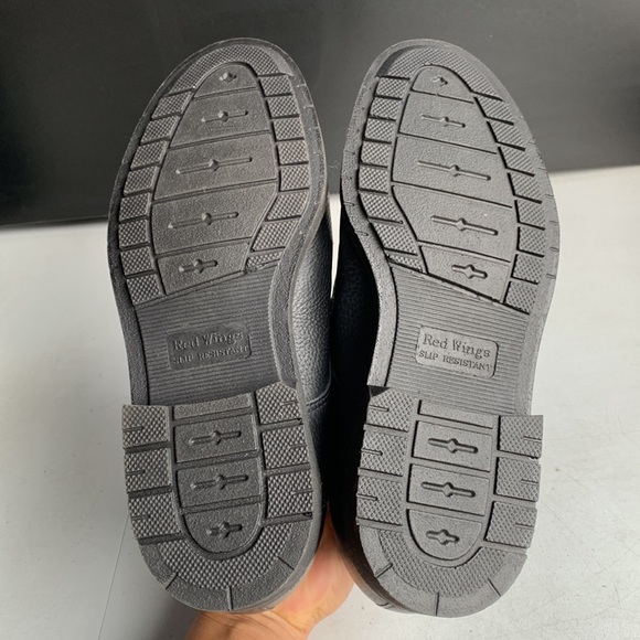 Red Wing Oxford Work Shoes‎ Men’s Size 9 Black Leather Slip Resistant SD Type 1 - Picture 10 of 11